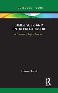 Front cover_Heidegger And Entrepreneurship