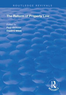 Front cover_Reform of Property Law