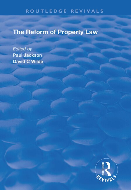 Front cover_Reform of Property Law