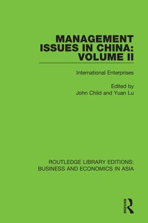 Front cover_Management Issues In China