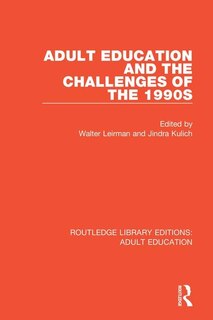 Couverture_Adult Education And The Challenges Of The 1990s