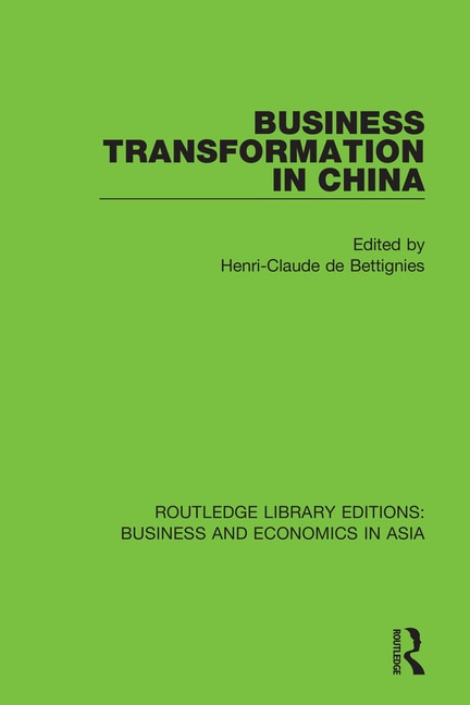Couverture_Business Transformation In China