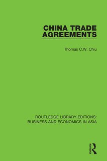 Couverture_China Trade Agreements