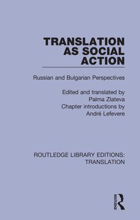 Front cover_Translation As Social Action