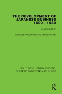 Front cover_The Development of Japanese Business, 1600-1980