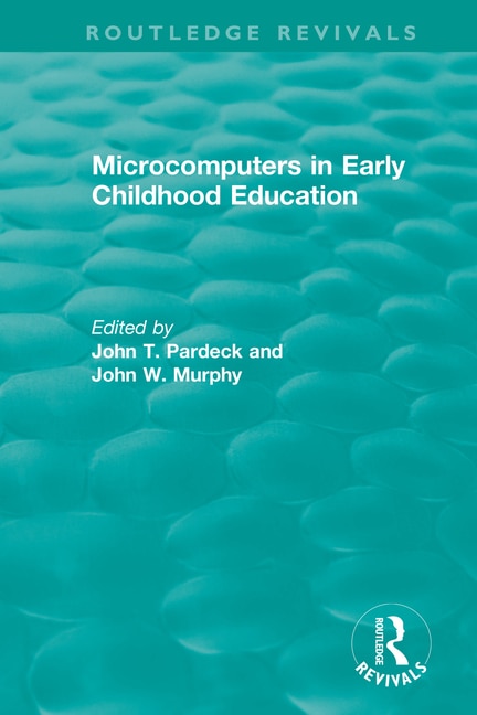 Couverture_Microcomputers In Early Childhood Education