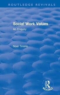 Front cover_Social Work Values