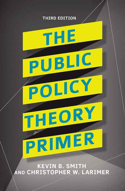 Front cover_The Public Policy Theory Primer