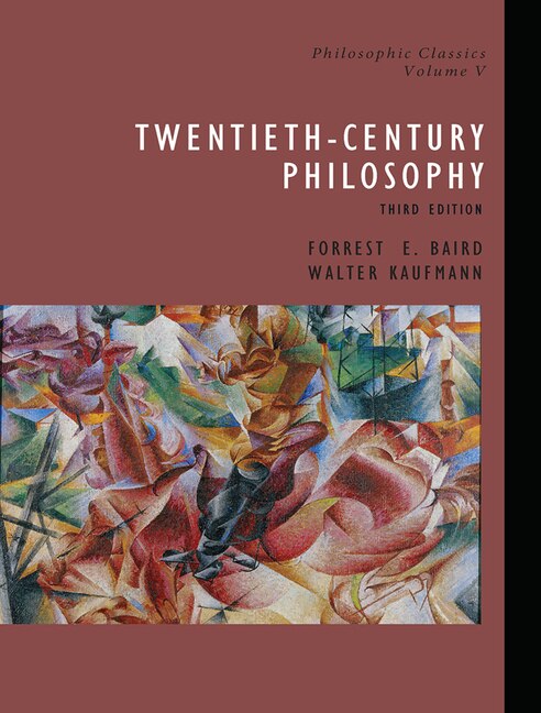 Couverture_Philosophic Classics, Volume V