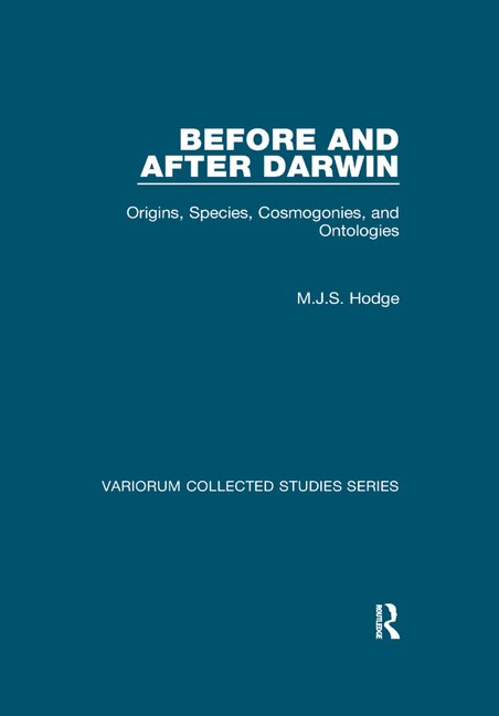 Front cover_Before And After Darwin