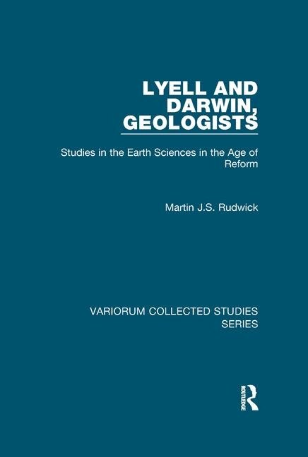 Front cover_Lyell And Darwin, Geologists