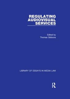 Front cover_Regulating Audiovisual Services