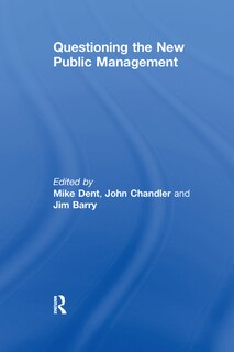 Front cover_Questioning The New Public Management