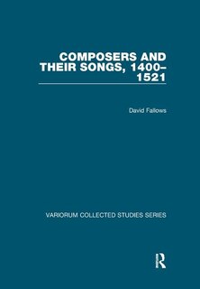 Couverture_Composers And Their Songs, 1400-1521