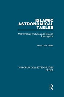 Couverture_Islamic Astronomical Tables