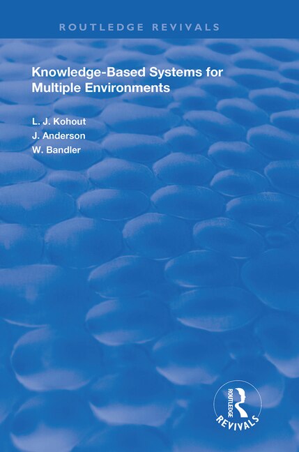 Couverture_Knowledge-based Systems For Multiple Environments