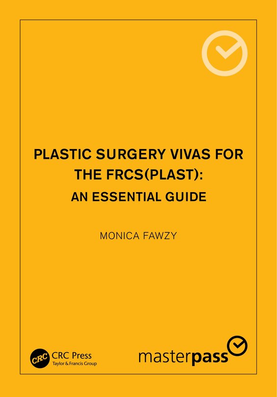 Couverture_Plastic Surgery Vivas for the FRCS (Plast)