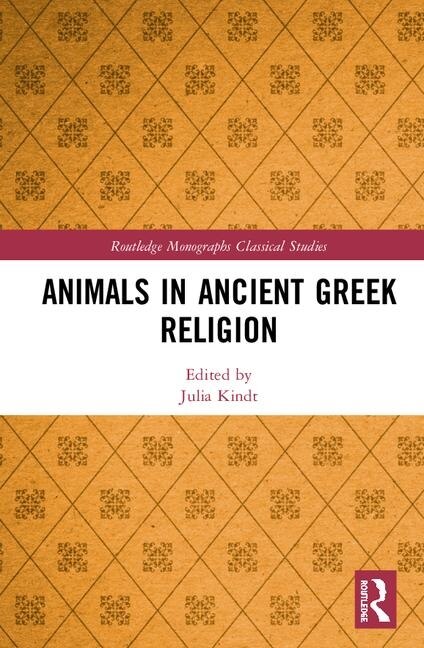 Front cover_Animals In Ancient Greek Religion