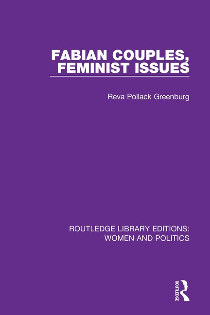 Front cover_Fabian Couples, Feminist Issues