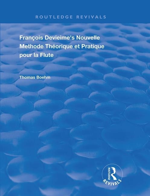 Couverture_Francois Devienne's Nouvelle Methode Theorique Et Pratique Pour La Flute