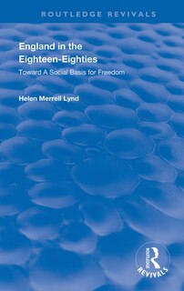 Front cover_England in the Eighteen Eighties