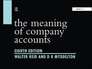Front cover_The Meaning Of Company Accounts