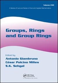 Front cover_Groups, Rings And Group Rings