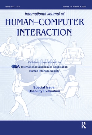 Usability Evaluation: A Special Issue Of The International Journal Of Human-computer Interaction