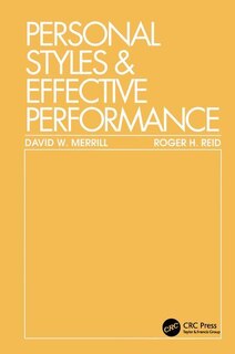 Couverture_Personal Styles And Effective Performance
