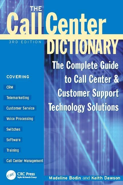 Front cover_Call Center Dictionary