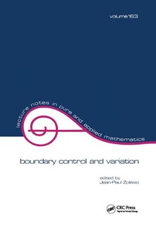 Couverture_Boundary Control And Variation