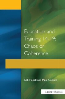 Couverture_Education And Training 14-19
