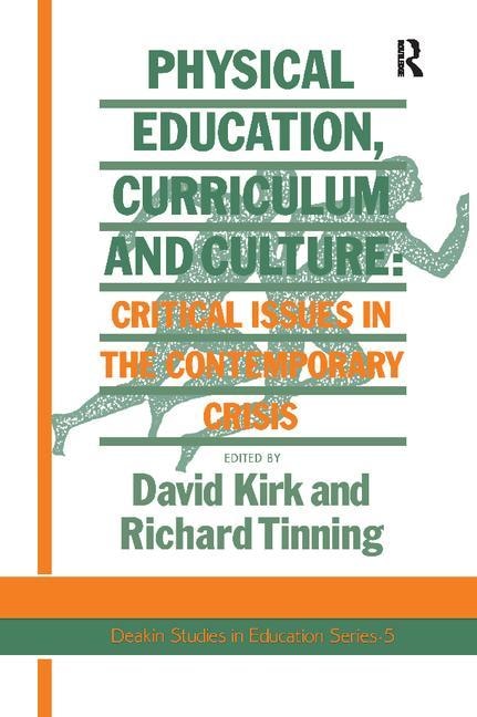 Couverture_Physical Education, Curriculum And Culture