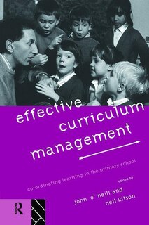 Front cover_Effective Curriculum Management