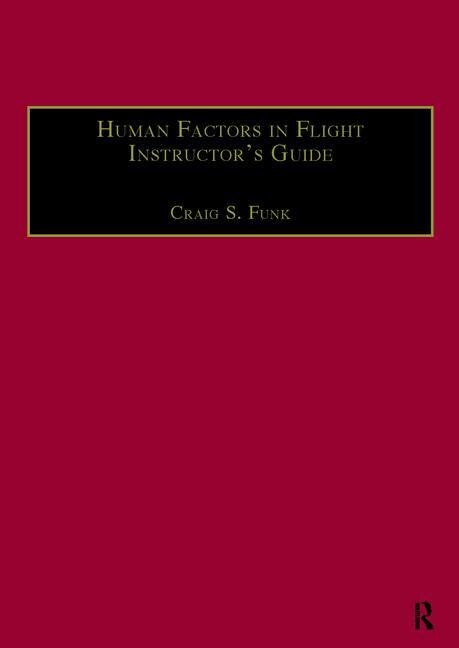 Couverture_Human Factors In Flight Instructor's Guide