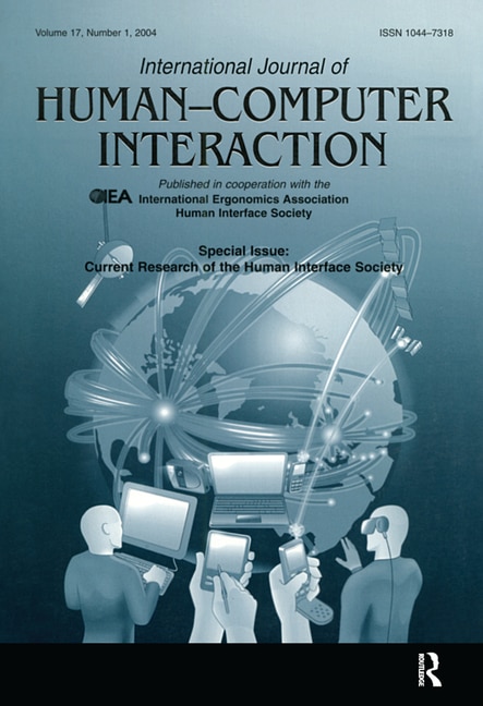 Front cover_Current Research Of The Human Interface Society