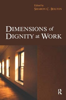 Couverture_Dimensions Of Dignity At Work