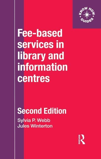 Couverture_Fee-Based Services in Library and Information Centres