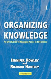 Front cover_Organizing Knowledge