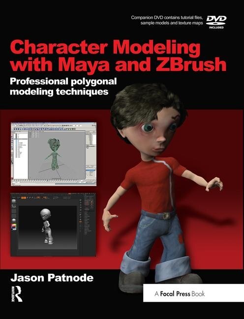 Front cover_Character Modeling with Maya and ZBrush