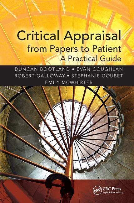 Couverture_Critical Appraisal From Papers To Patient