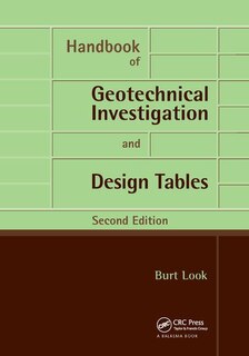 Couverture_Handbook Of Geotechnical Investigation And Design Tables