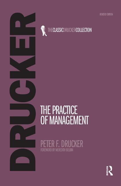 Front cover_The Practice Of Management