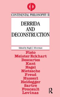 Front cover_Derrida And Deconstruction