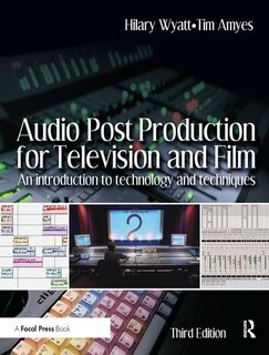 Couverture_Audio Post Production For Television And Film