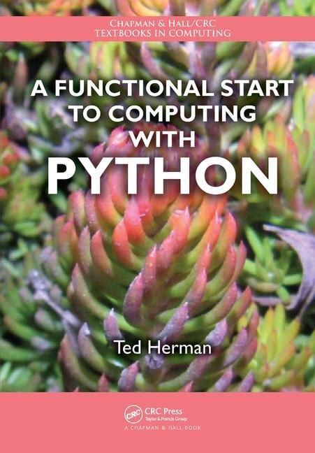 Couverture_A Functional Start To Computing With Python