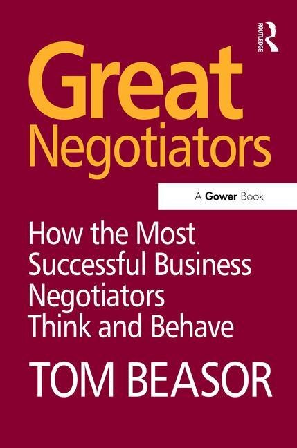 Front cover_Great Negotiators