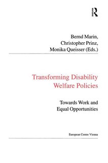 Front cover_Transforming Disability Welfare Policies