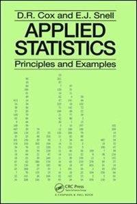 Front cover_Applied Statistics - Principles and Examples