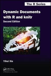 Front cover_Dynamic Documents With R And Knitr